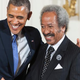 President Barack Obama shakes hands with 2012 National Medal of Arts recipient Allen Toussaint for his contributions as a composer, producer and performer during a ceremony in the East Room of the White House July 10, 2013, in Washington, D.C.
Pete Marovich/Getty Images